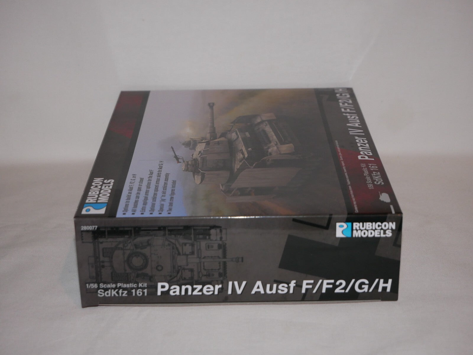 Rubicon Models 1:56 Scale WWII German SdKfz 161 Panzer IV Ausf F/F2/G/H - 280077