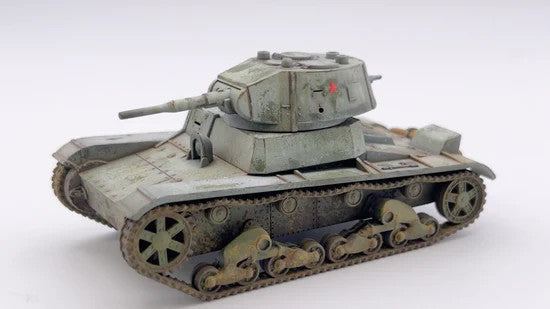 Rubicon Models 1:56 (28mm) Scale WWII Soviet T-26 Light Infantry Tank - 280070