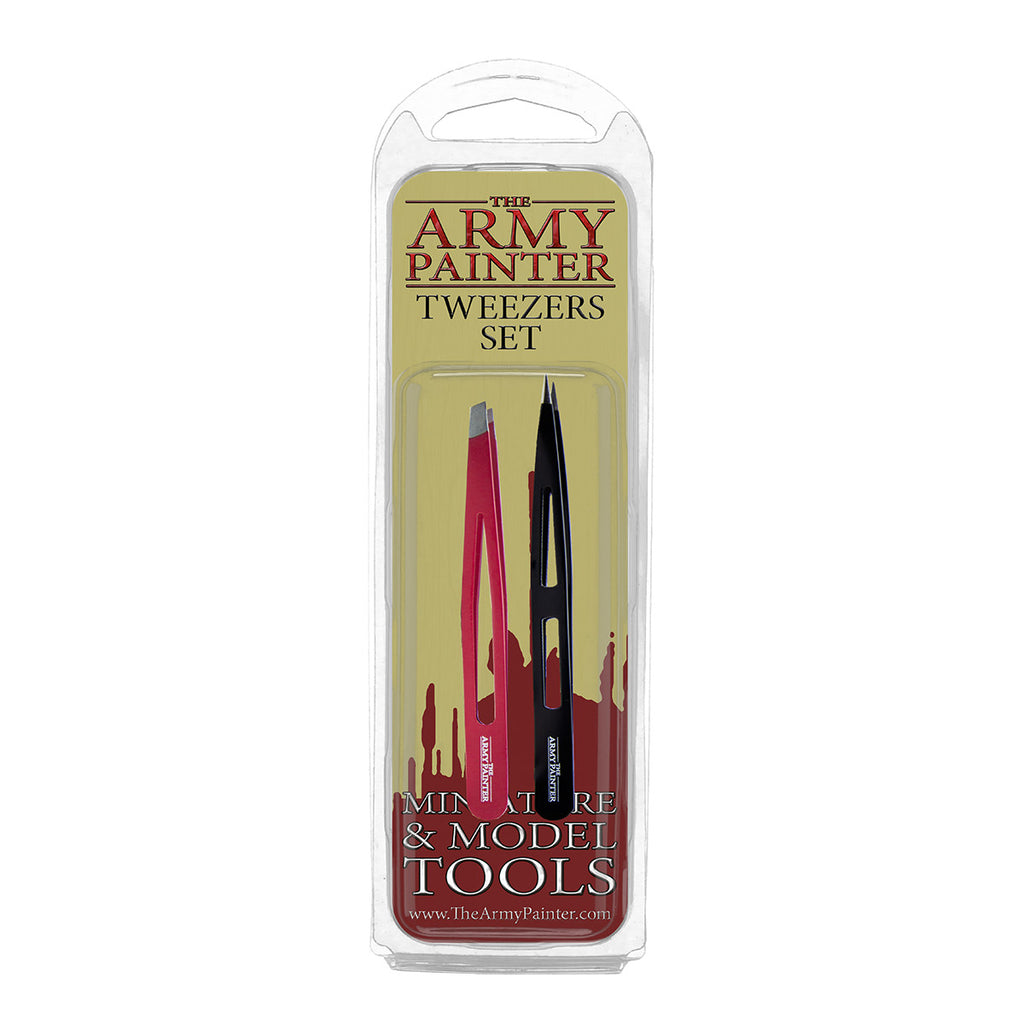 The Army Painter Miniature And Hobby Tweezer Set (2 Pieces) For Wargaming TL5035