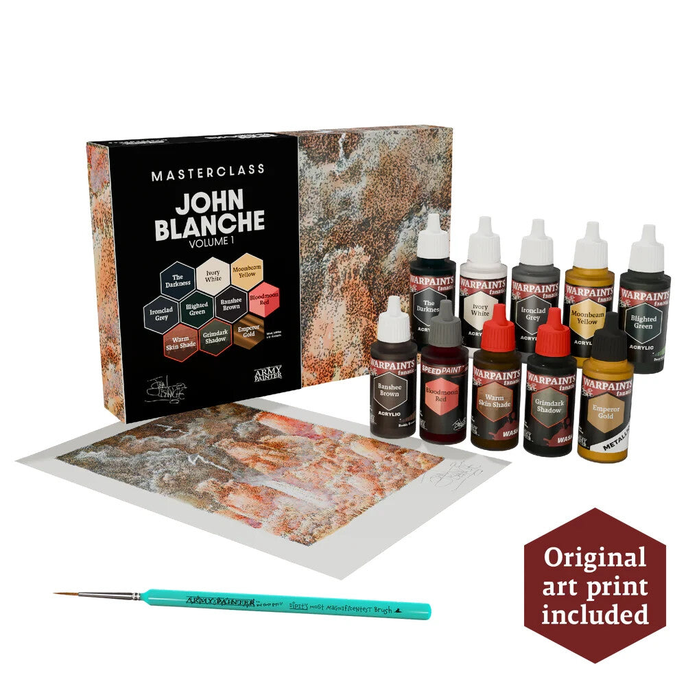 The Army Painter John Blanche Masterclass Volume 1 Paint Set (10 Colours) - WP8079