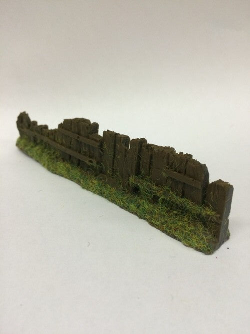 Javis "Countryside" Scenics "OO" Old Damaged Dark Brown Sleeper Fencing PF11