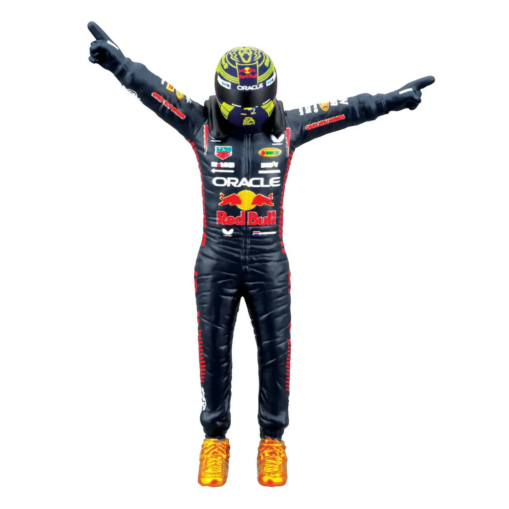 Burago 1:24 Oracle Redbull Racing RB19 Car With Max Verstappen Figure #18-28036V