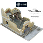 Warlord Games Bolt Action 1:56 Scale WWII Hard Plastic Wrecked House - WG-TER-46