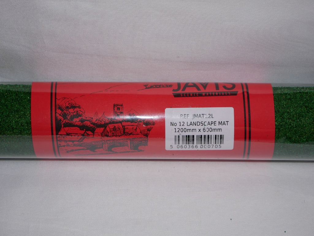 Javis scenic "OO/HO" No 12 Dark Green Landscape Mat 1200mm x 600mm JMAT12L