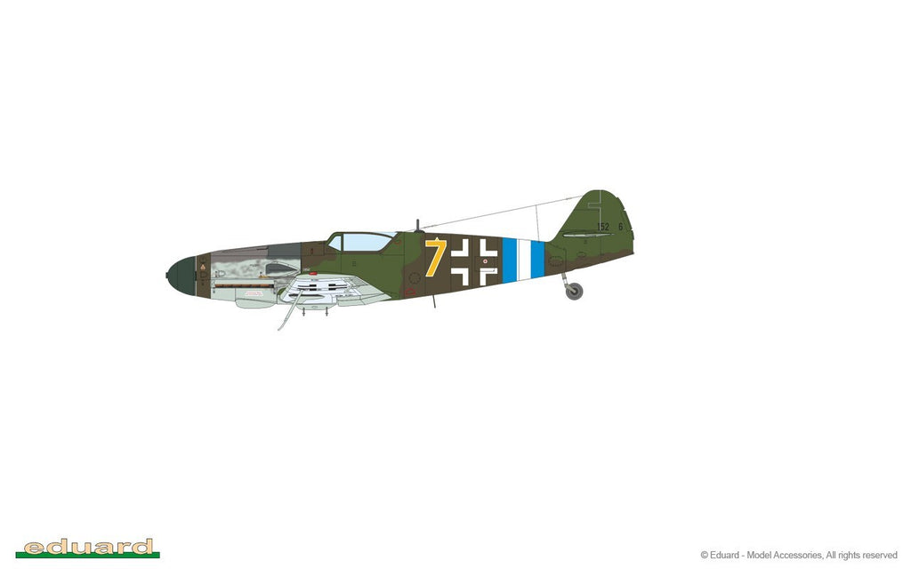 Eduard 1:72 Scale Bf 109 G-10 Dual Combo Set 'The Royal Class Edition' - R0022