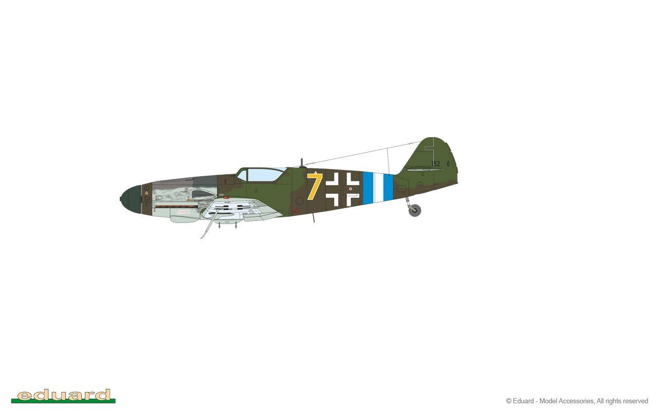 Eduard 1:72 Scale Bf 109 G-10 Dual Combo Set 'The Royal Class Edition' - R0022