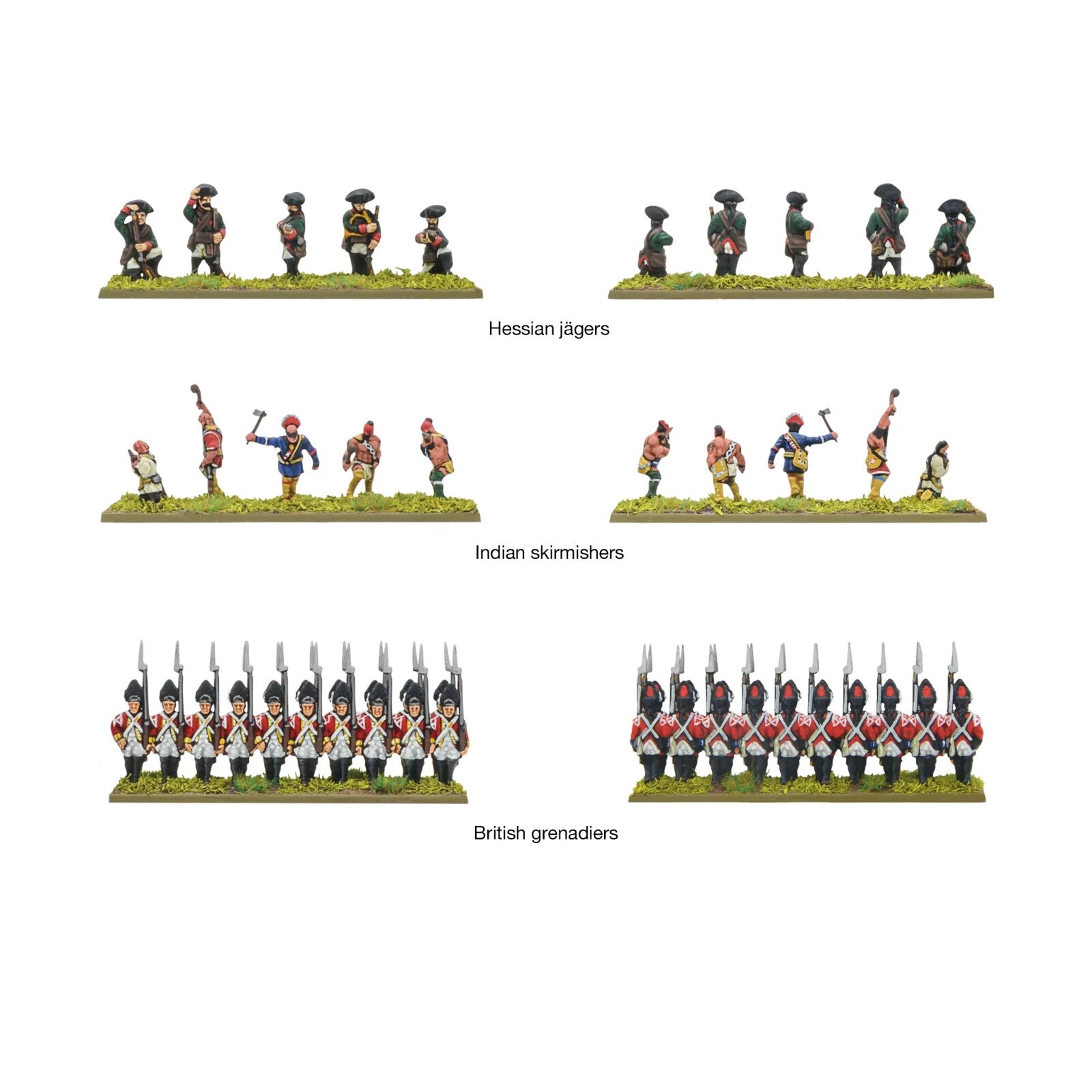 Black Powder Epic Battles Revolution 15mm Hessians & Allies Brigade - 312403407