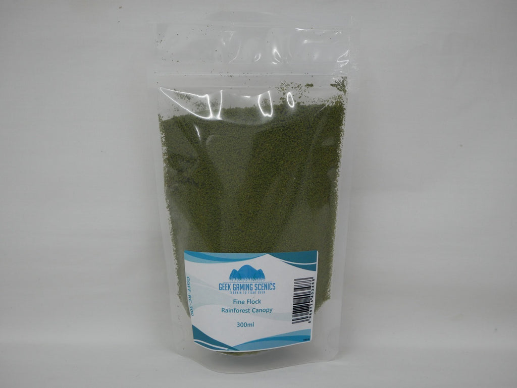Geek Gaming Scenics Rainforest Canopy Fine Modeling Flock (300ml) - GGFF-RC-300