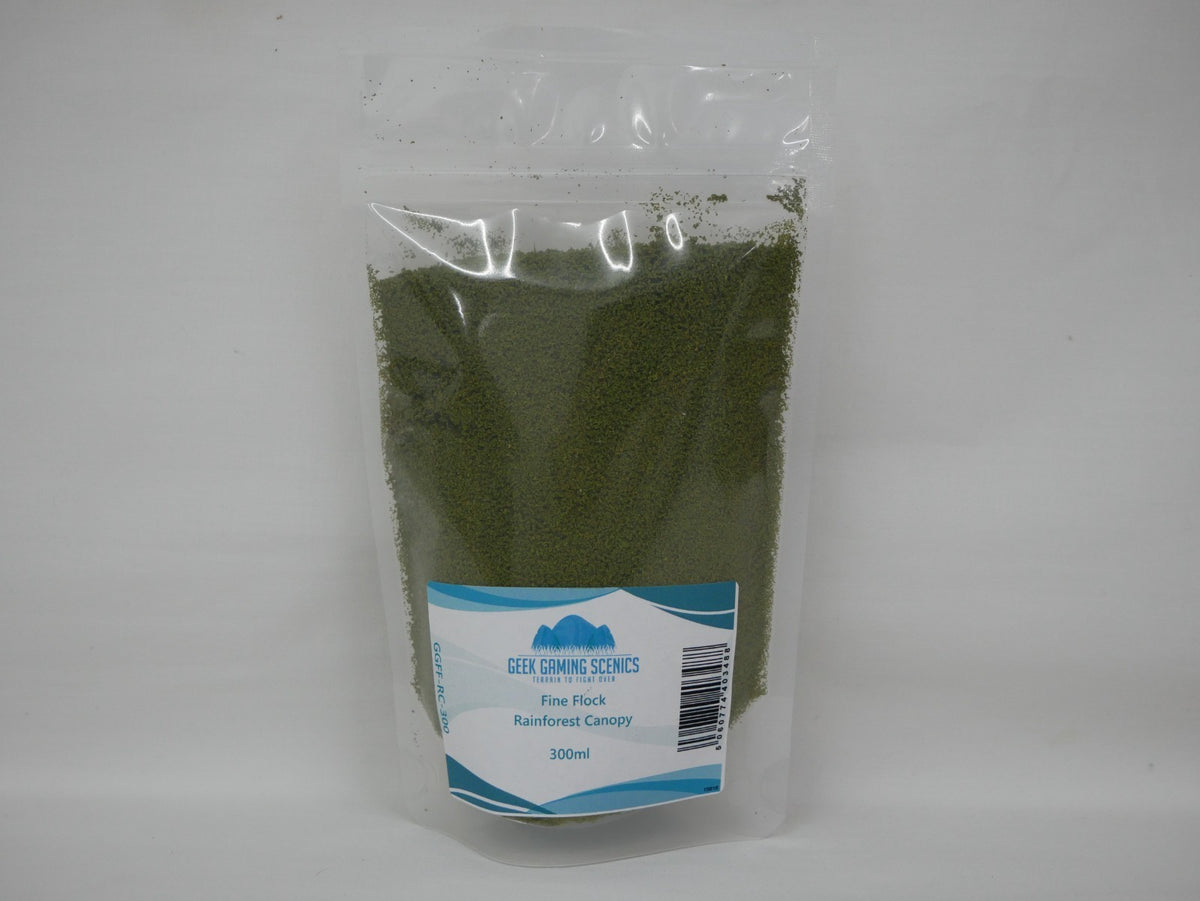 Geek Gaming Scenics Rainforest Canopy Fine Modeling Flock (300ml) - GGFF-RC-300