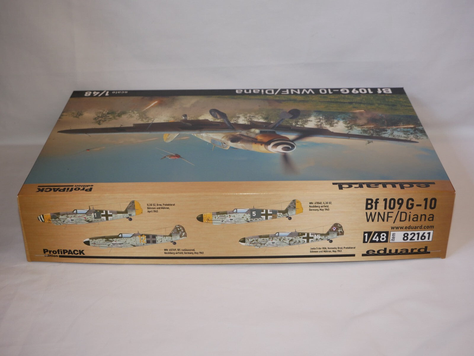 Eduard 1:48 Scale Messerschmitt Bf 109G-10 WNF / Diana ProfiPACK Edition - 82161