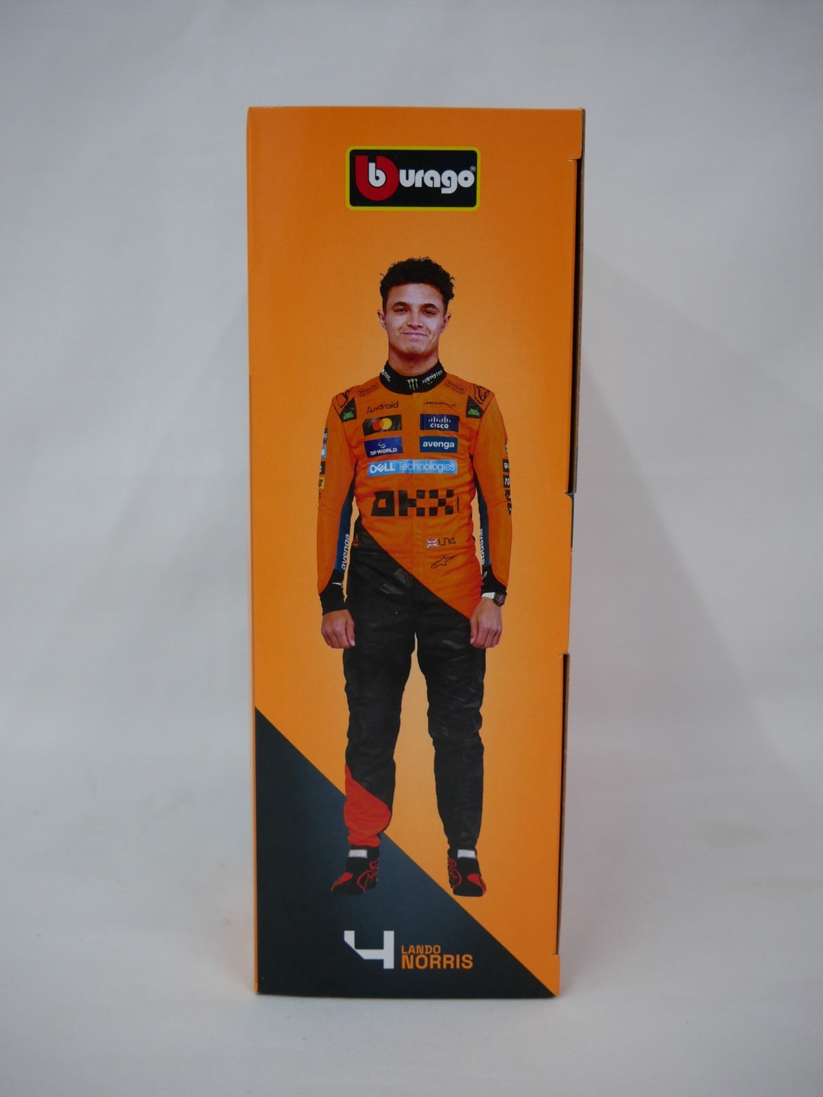 Burago 1:43 McLaren MCL39 Australian GP 2025 L.Norris Pit Pass Diorma Playset - #18-38457N