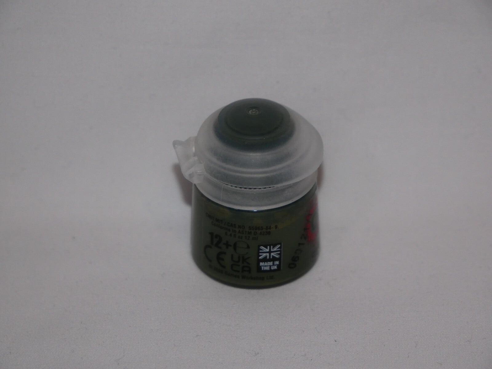Games Workshop Citadel Colour Base Castellan Green Acrylic 12ml Paint Pot 21-14