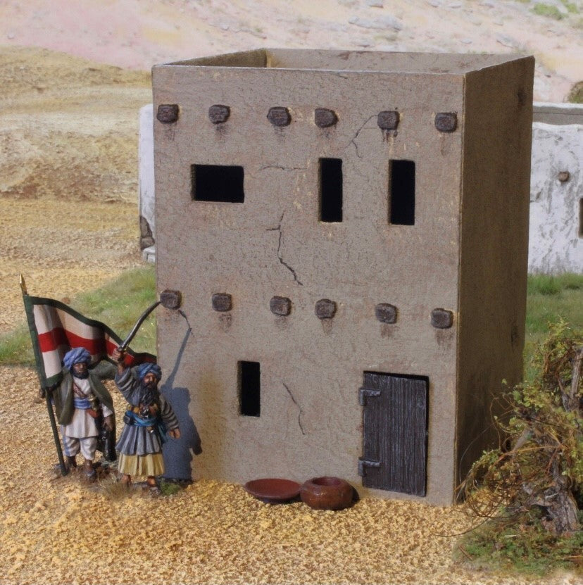 Renedra 1:56 Afghanistan To Middle East Two-Storey Small House (108mm x 80mm)