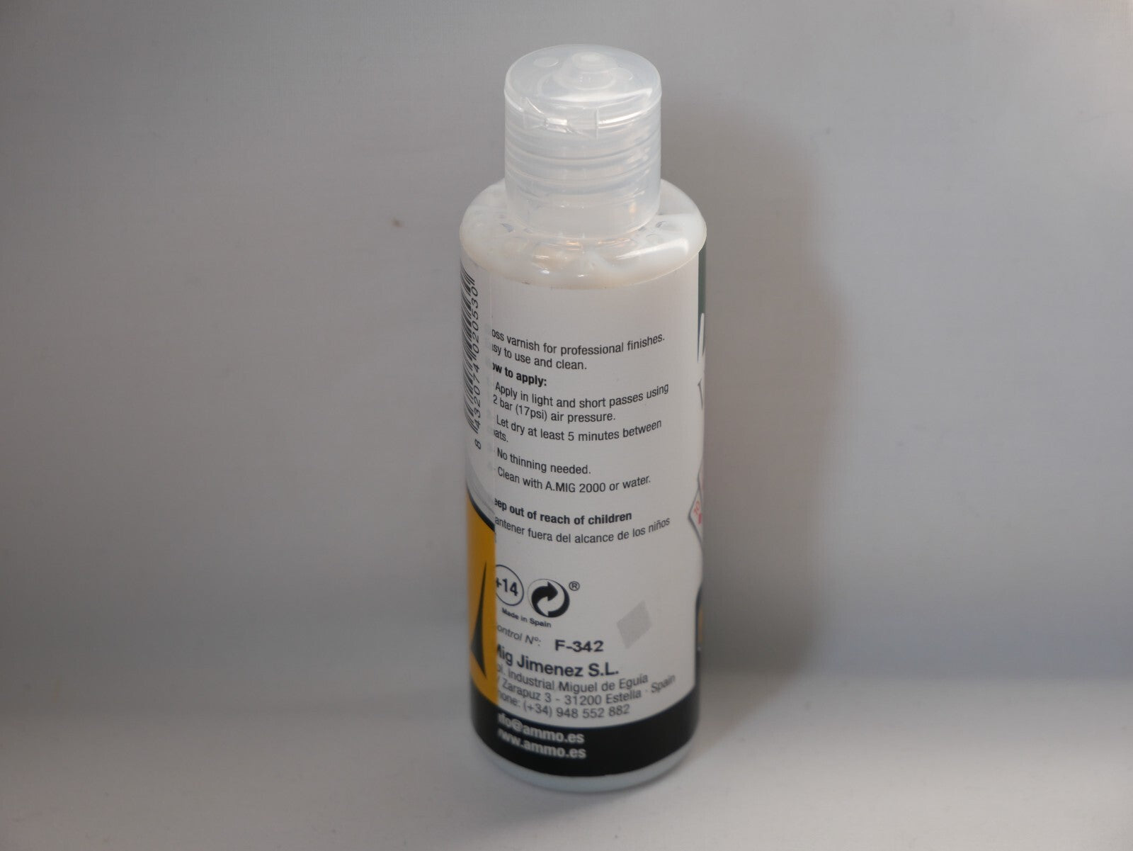 Ammo By Mig Jimenez Acrylic Professional Glossy Lucky Varnish 60ml - A.MIG-2053