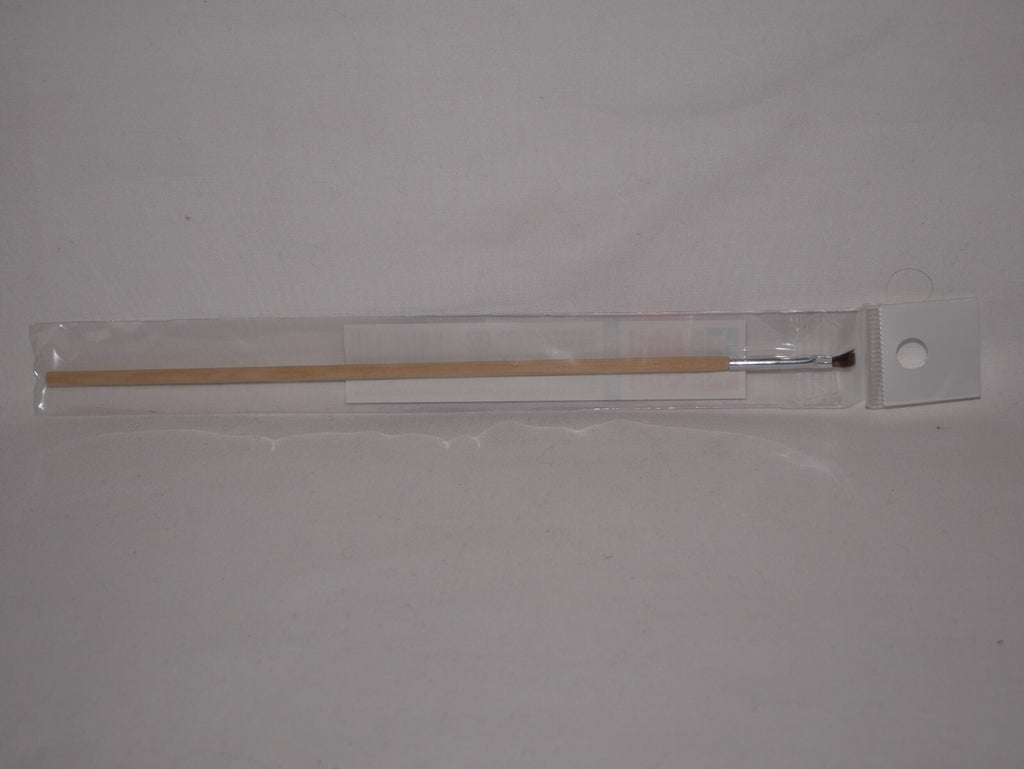 Tamiya Wooden Handle Horse-Hair Bristled No.01 Flat Modelling Paint Brush 87028