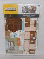 Superquick Model Kits 1:76 Scale Two Detached Houses Scaled For "HO/OO" - SQB23
