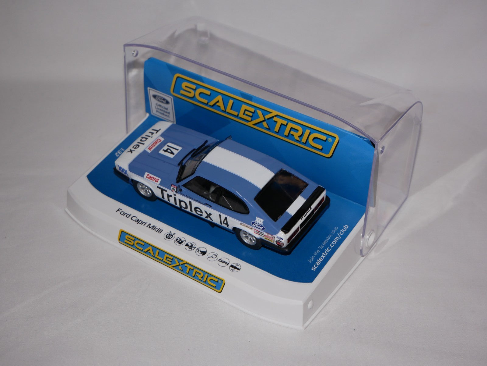 Scalextric Ford Capri MKIII 1980 British Saloon Car Championship G.Marshal C4544