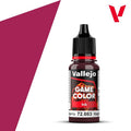 Vallejo Game Color Acrylic Inks Magenta 18ml/0.6 fl oz Dropper Bottle - 72.083