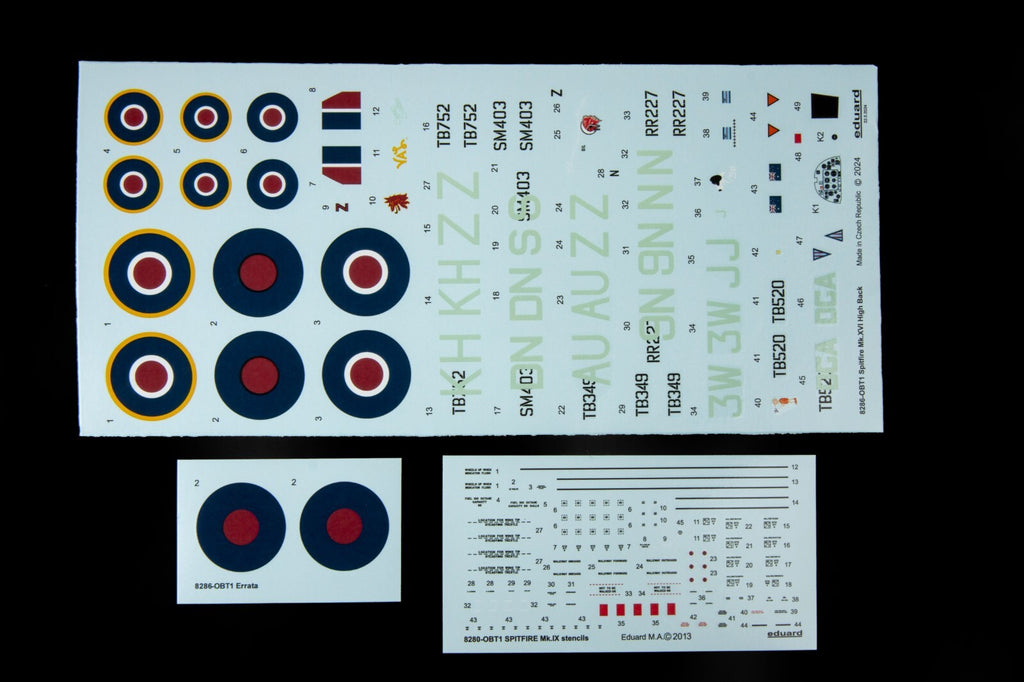 Eduard 1:48 Scale Supermarine Spitfire Mk.XVI High Back ProfiPACK Edition - 8286