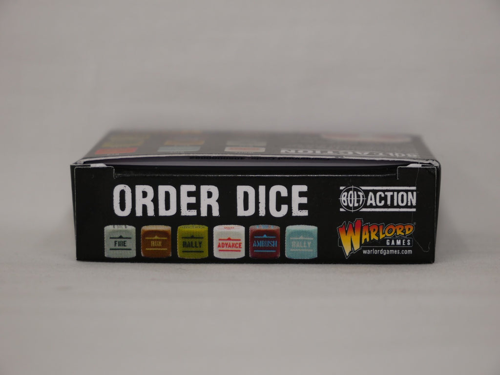 Warlord Games Bolt Action 1:56 Scale 12x Sand Coloured Order Dice - (402610007)