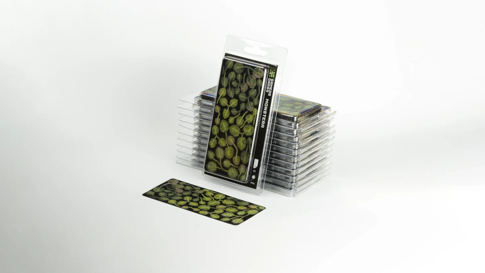Gamers Grass Full Color Laser Cut Plants Monstera For Bases 47 Per Pack GGLP-MT