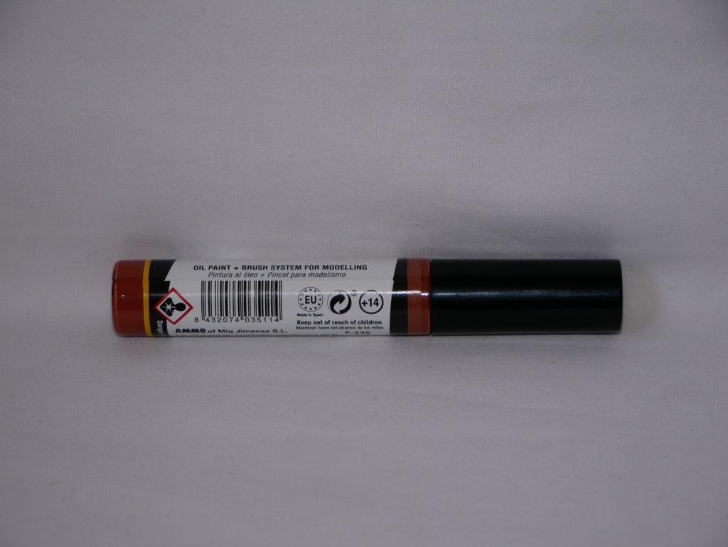 Ammo By Mig Jimenez Red Primer Oilbrusher With Fine Brush Applicator A.MIG-3511