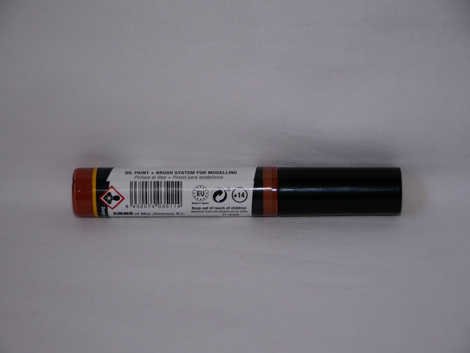 Ammo By Mig Jimenez Red Primer Oilbrusher With Fine Brush Applicator A.MIG-3511