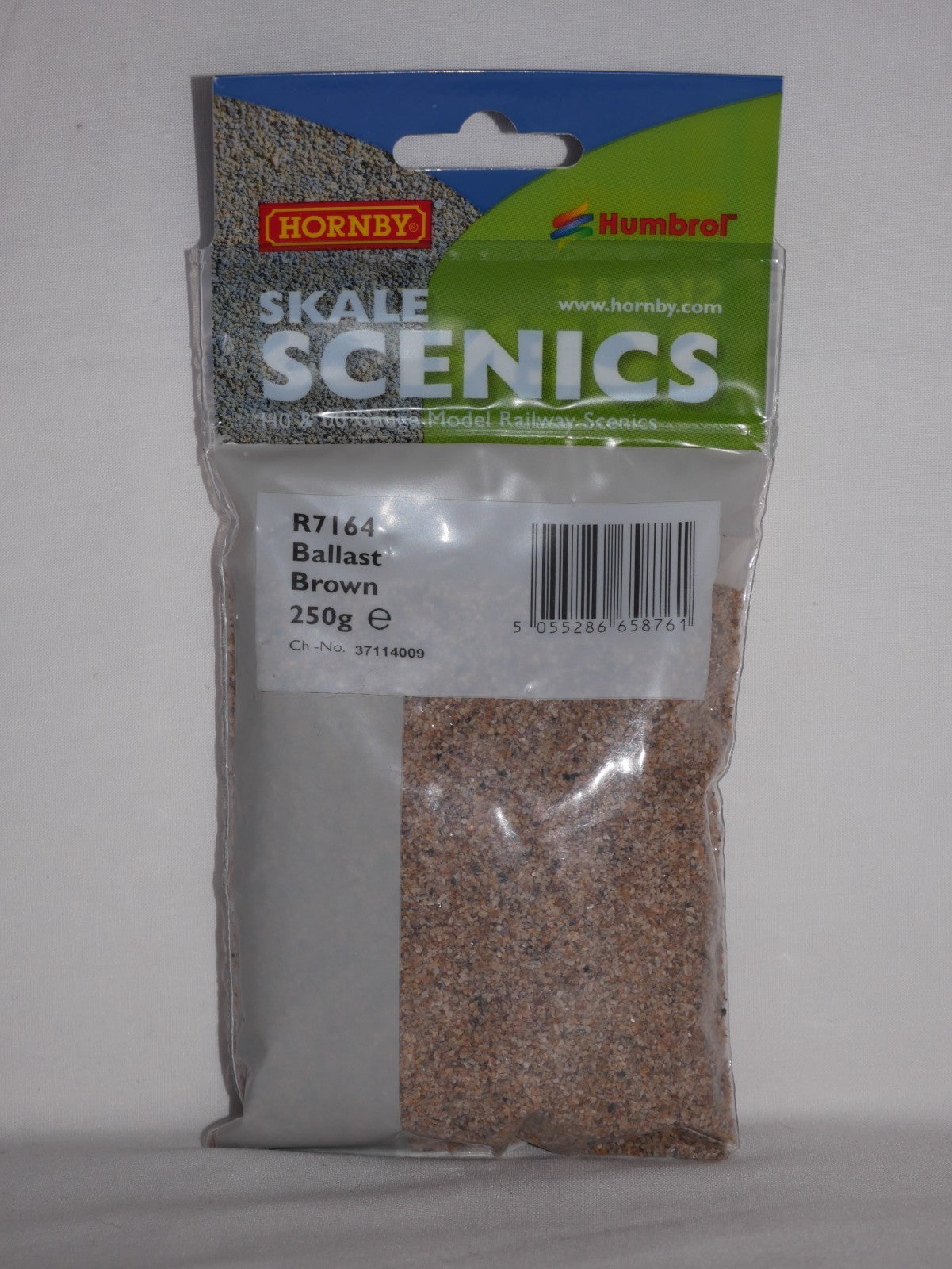 Hornby Skale Railway Scenics HO/OO Gauge Realistic Brown Ballast 250g Bag R7164