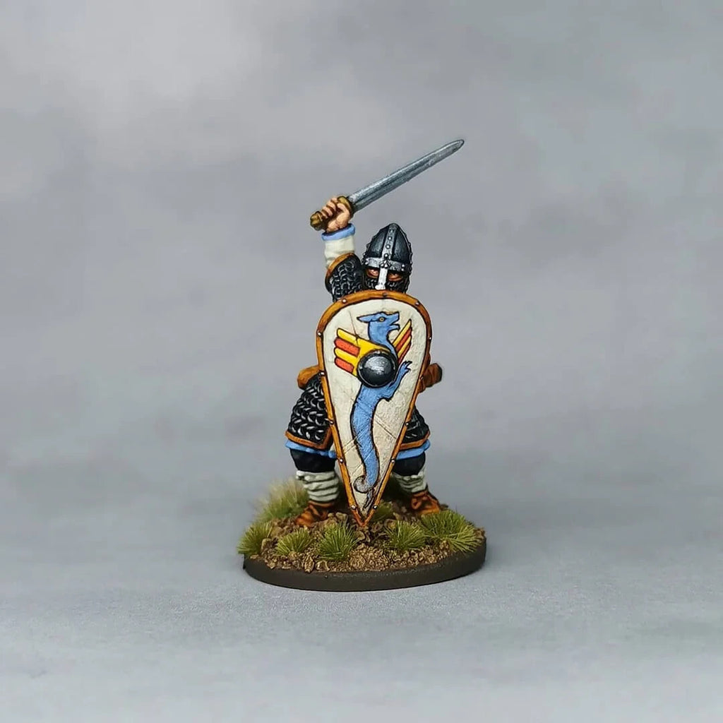 Victrix Warriors Of The Dark Ages 28mm Plastic Norman Infantry Models - VXDA004