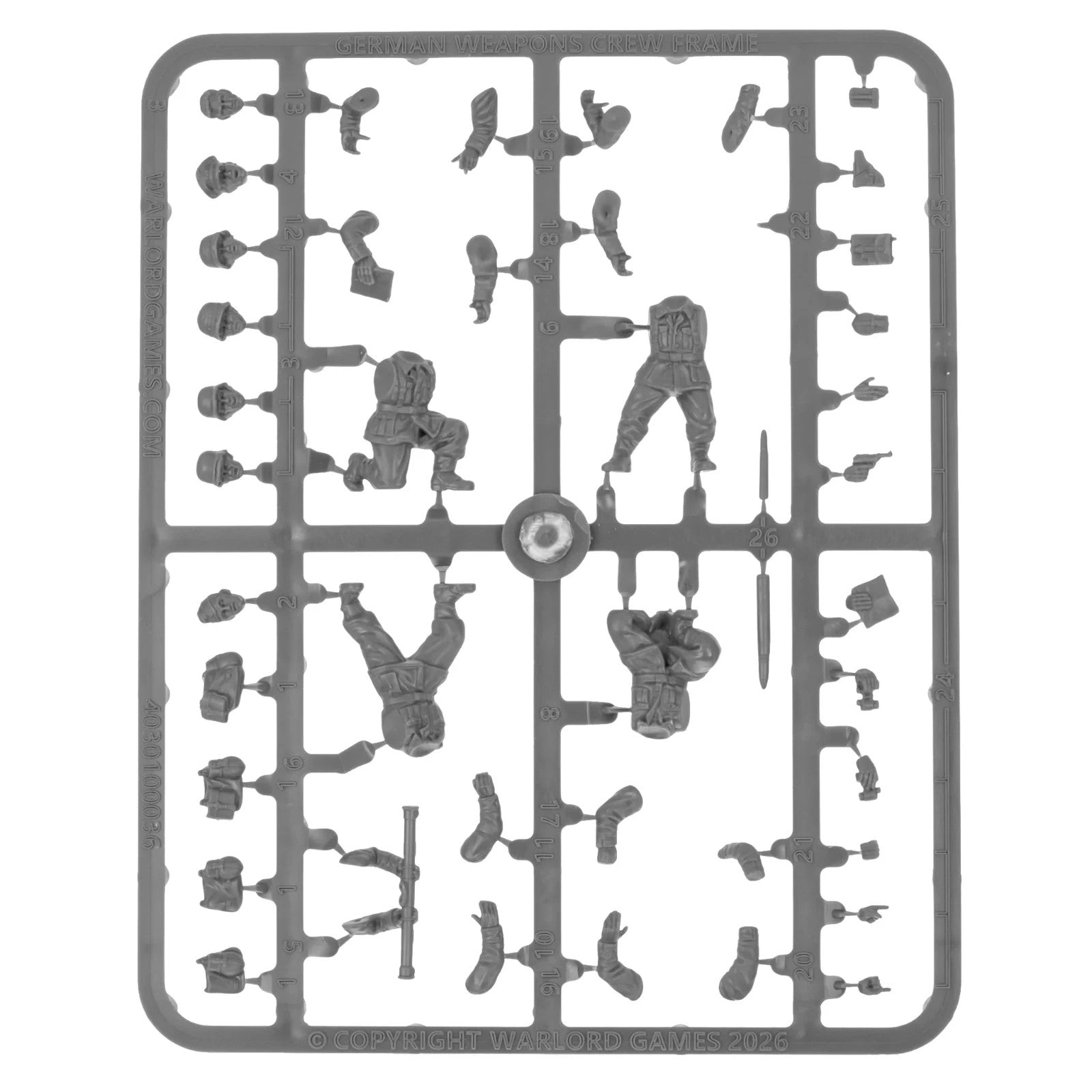Warlord Games Bolt Action 1:56 Scale German Heer Heavy Weapons Platoon - 402012058