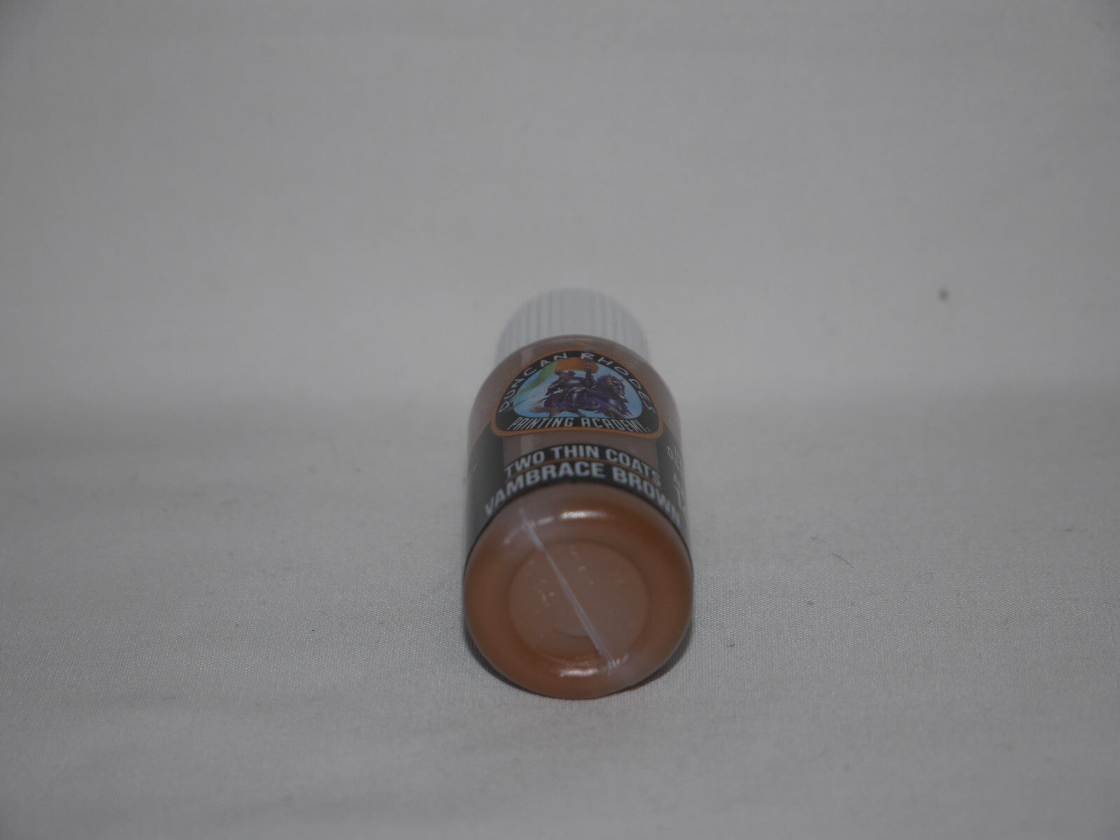 Duncan Rhodes Painting Academy Two Thin Coats Vambrace Brown 15ml Bottle - 10156