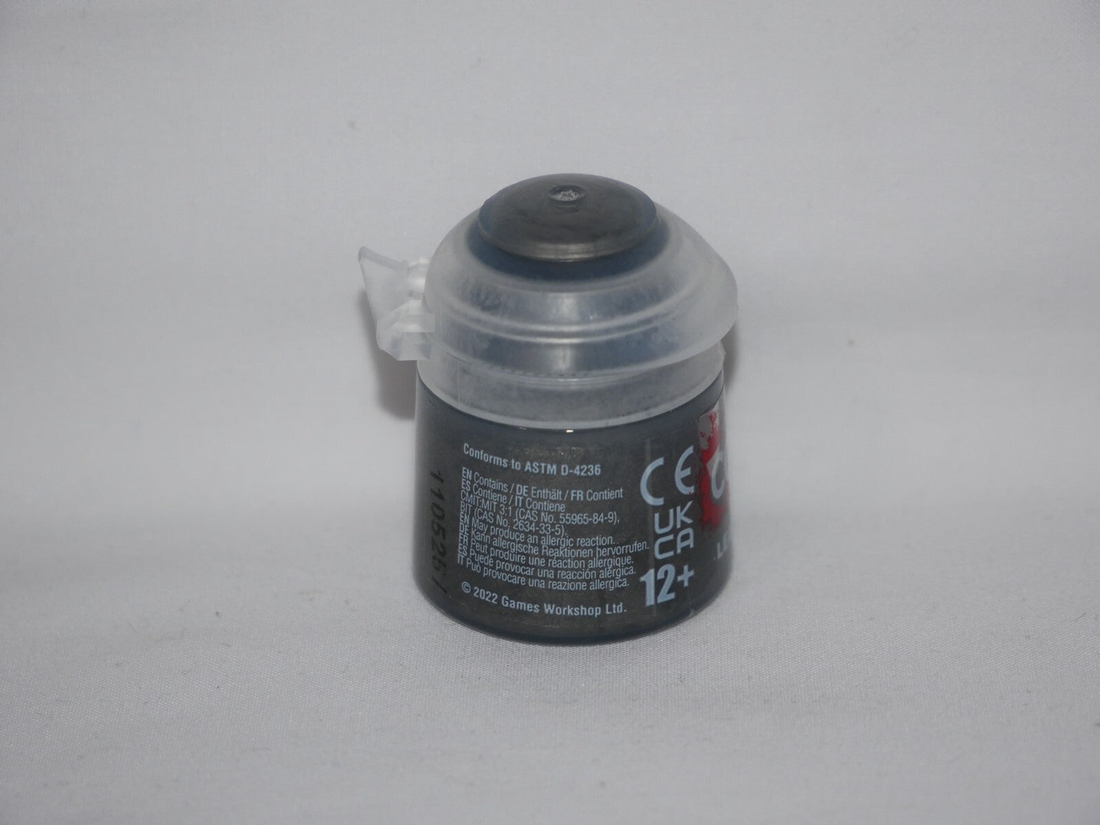 Games Workshop Citadel Colour Base Leadbelcher Acrylic 12ml Paint Pot - (21-28)