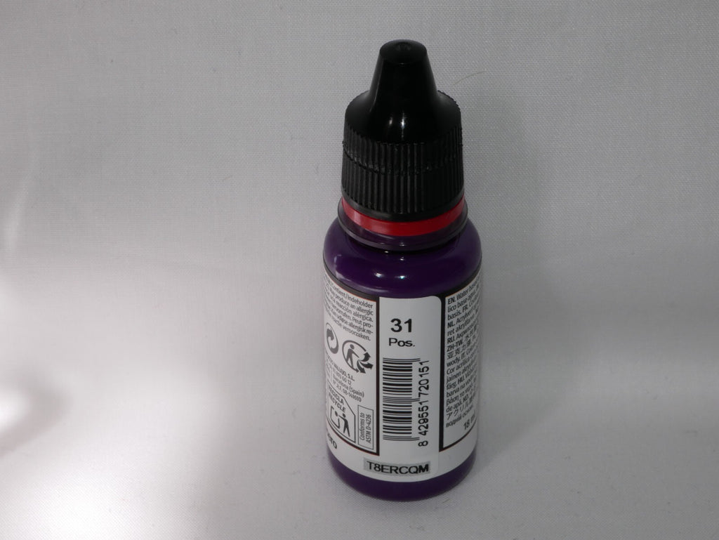 Vallejo Game Color Acrylics Hexed Lichen 18ml/0.6 fl oz Dropper Bottle - 72.015
