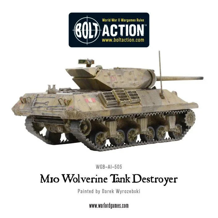 Warlord Games Bolt Action 1:56 Scale US M10 Wolverine Tank Destroyer - 402013007