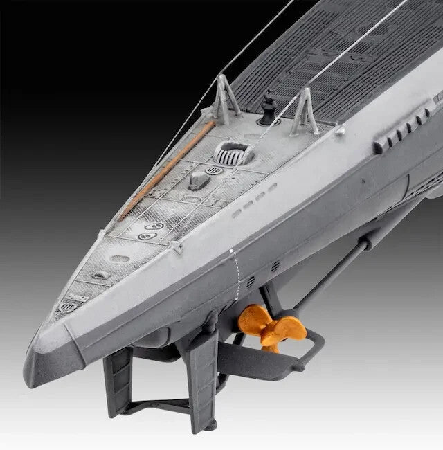 Revell 1:144 Scale Type IX C/40 U190 German Submarine Kit Skill Level 4 - 05167
