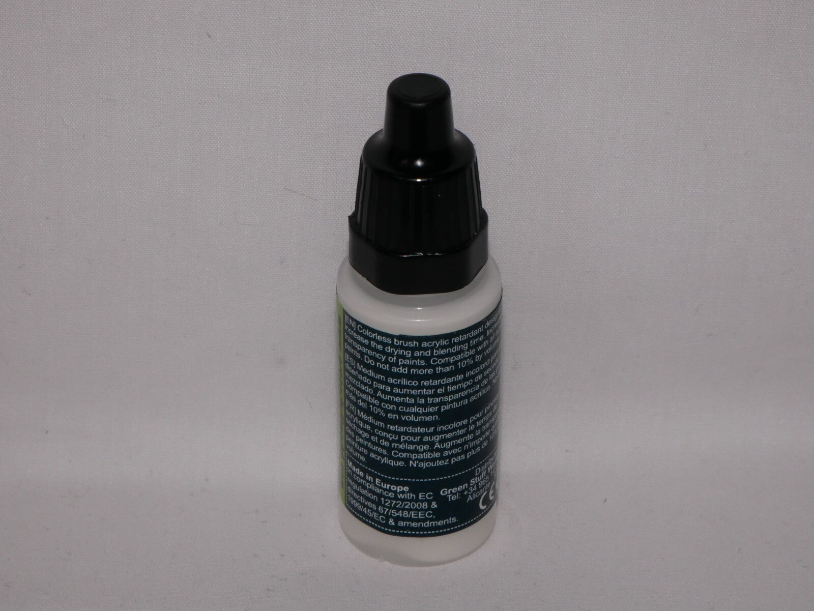 Green Stuff World Water-Based Acrylic Brush Retarder 17ml Dropper Bottle - 1749