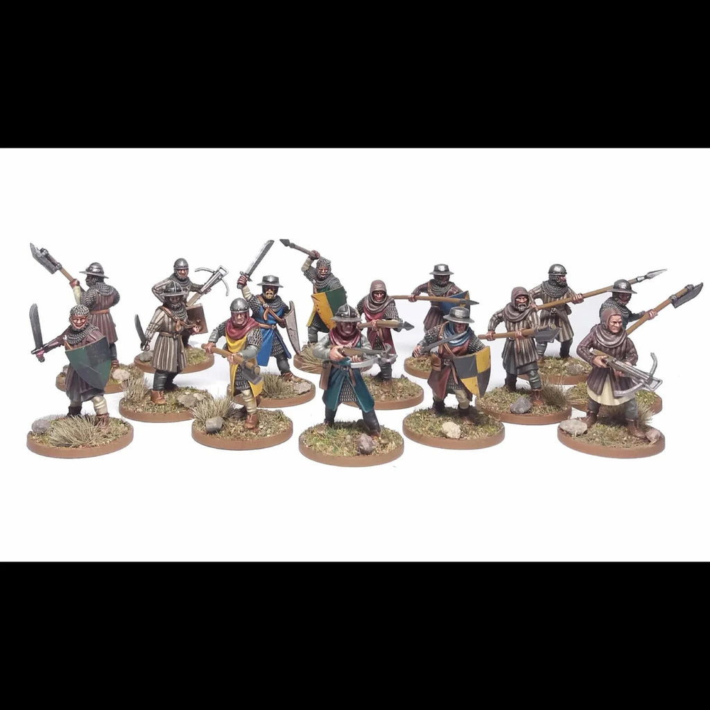 Wargames Atlantic The Barons' War 28mm Scale Foot Serjeants (1150-1320) WAAAC002