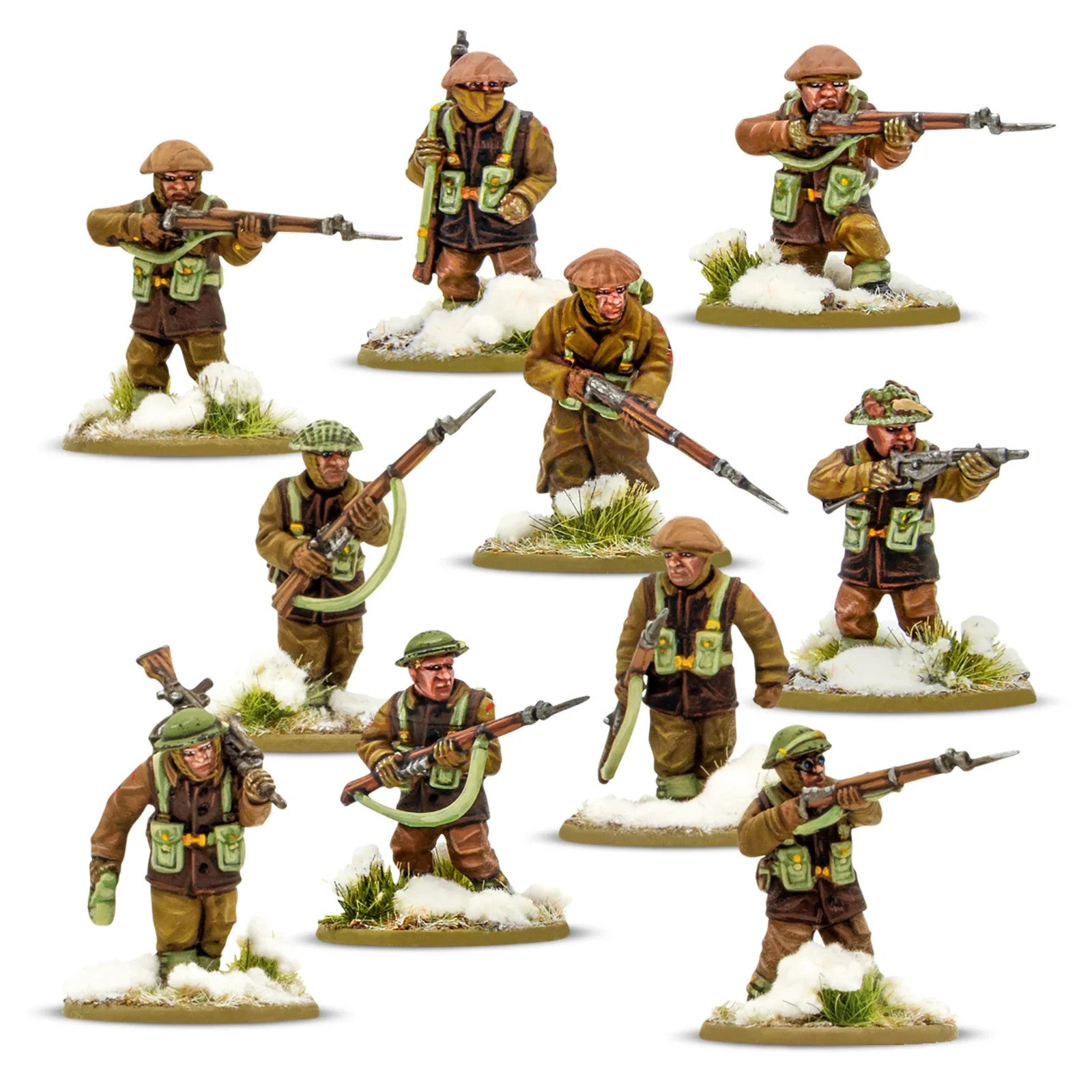 Warlord Games Bolt Action 1:56 British & Canadian Infantry (Winter) - 402011027