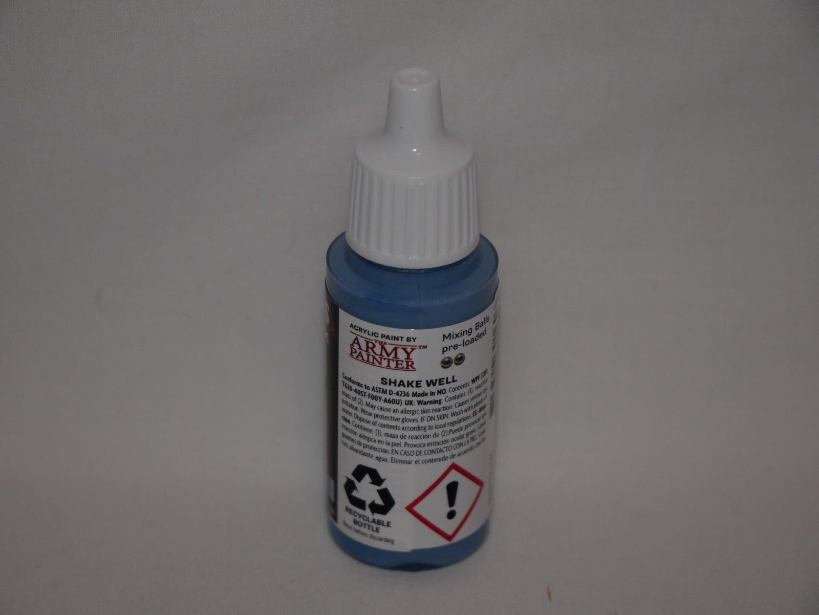 The Army Painter Warpaints Fanatic Acrylics Wolf Grey 18ml Dropper Bottle WP3016