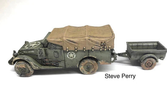 Rubicon Models 1:56 M3A1 Armoured Scout Car (Early & Late Production) - 280083