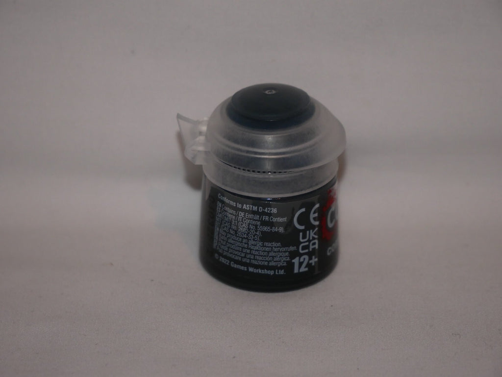 Games Workshop Citadel Colour Base Corvus Black Acrylic 12ml Paint Pot - (21-44)