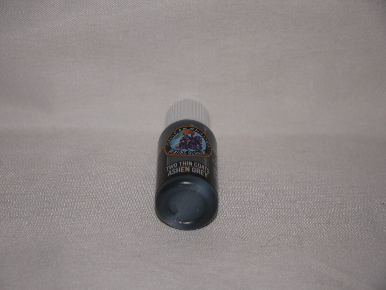 Duncan Rhodes Painting Academy 'Two Thin Coats' Ashen Grey 15ml Bottle - 10085