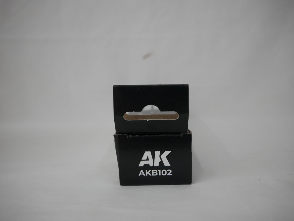 AK Interactive Tabletop Synthetic 3 Piece Miniature Painting Brush Set - AKB102