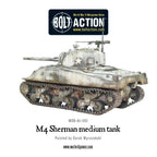 Warlord Games Bolt Action 1:56 Scale WWII US M4 Sherman Medium Tank - 402013006