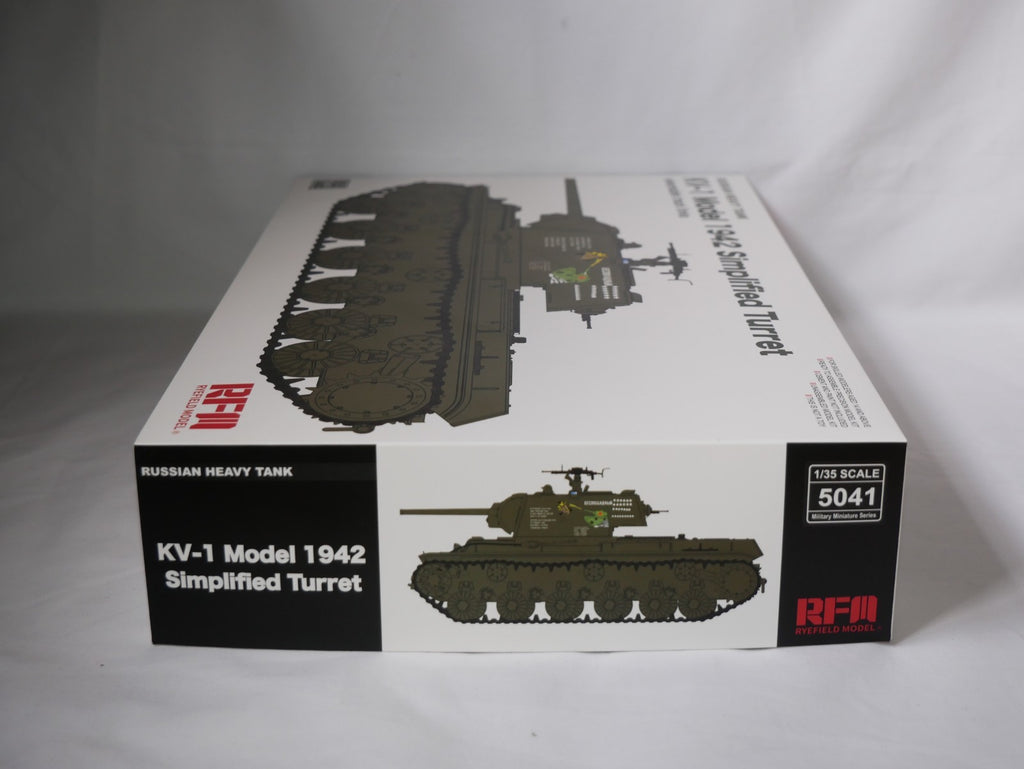 Ryefield Model 1:35 Russian KV-1 Model 1942 Simplified Turret Heavy Tank - 5041