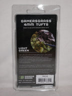 Gamers Grass Wild Light Green 4mm Tufts For Wargaming Bases (70) Per Pack GG4-LG