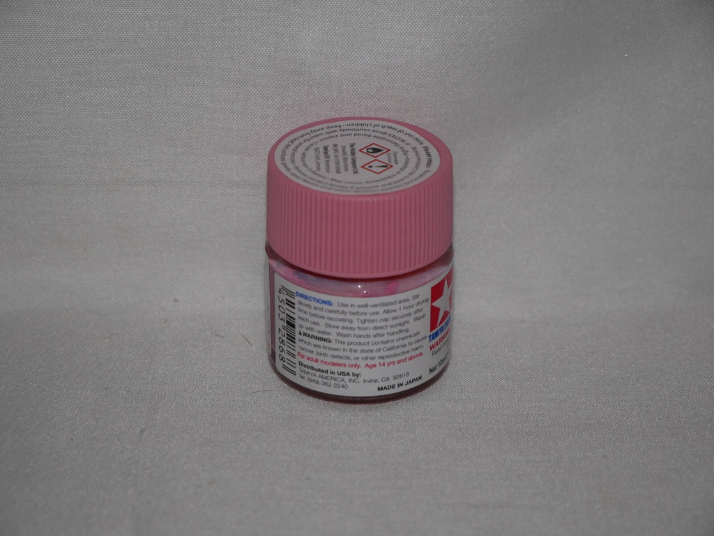 Tamiya Color Acrylic Modeling Paint Mini X-17 Pink 10ml (1/3oz) Glass Jar 81517