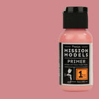 Mission Models Premium Hobby Paints Pink Primer 30ml / 1 fl oz Bottle MMS - 005