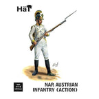 Hat Industrie 1:32 Scale Napoleonic Austrian Infantry (Action) Miniatures - 9327