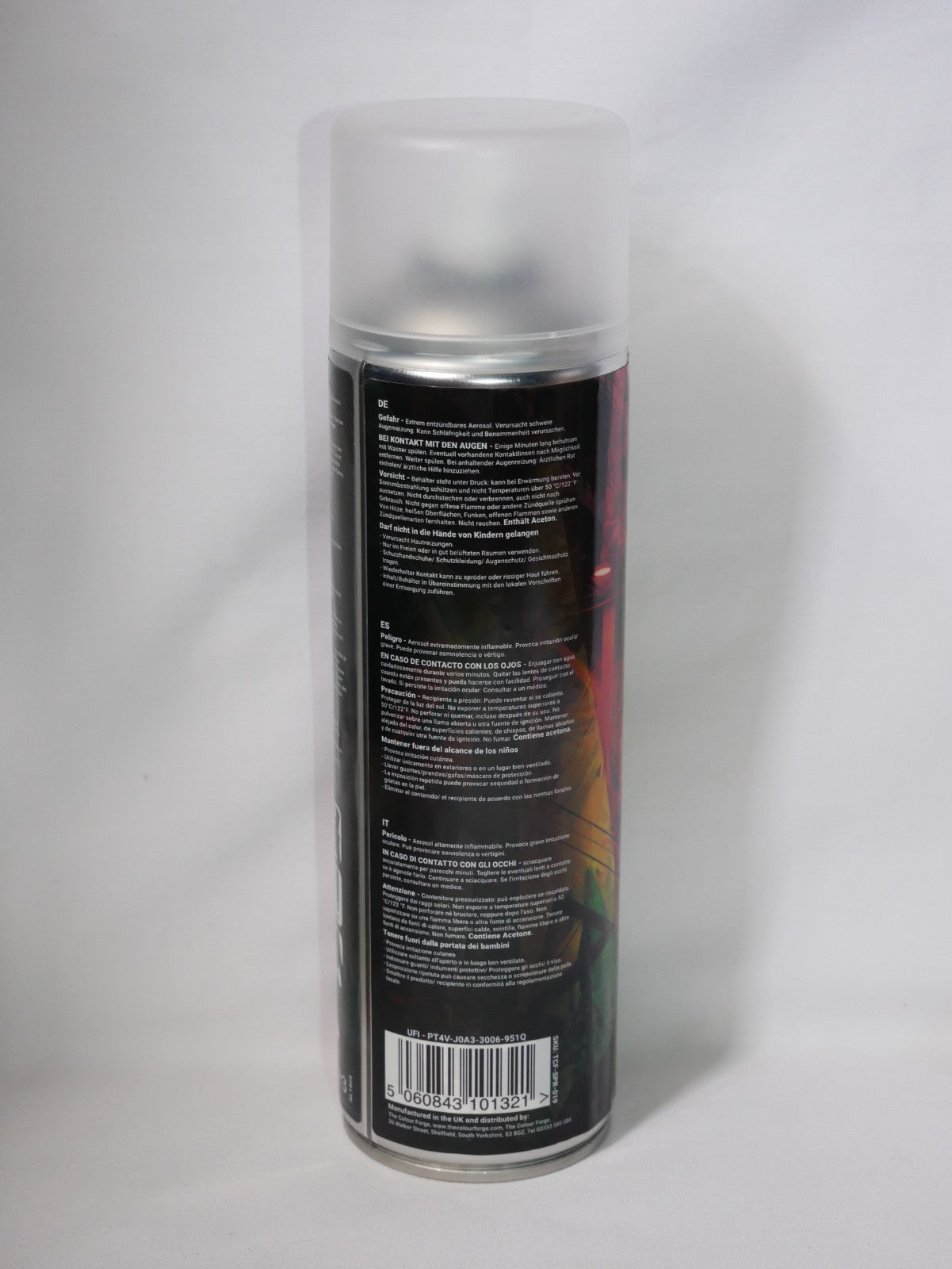 The Colour Forge Gauntlet Gold Metallic Model Primer 500ml Aerosol Spray Can